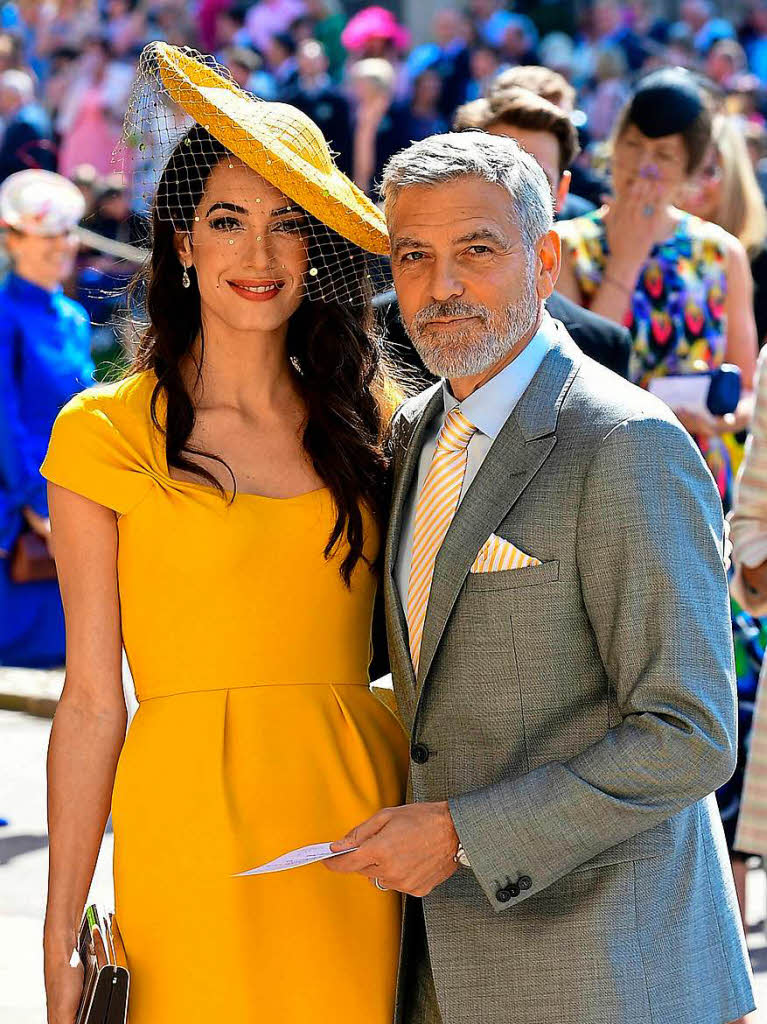 Amal und George Clooney waren ebenso eingeladen.