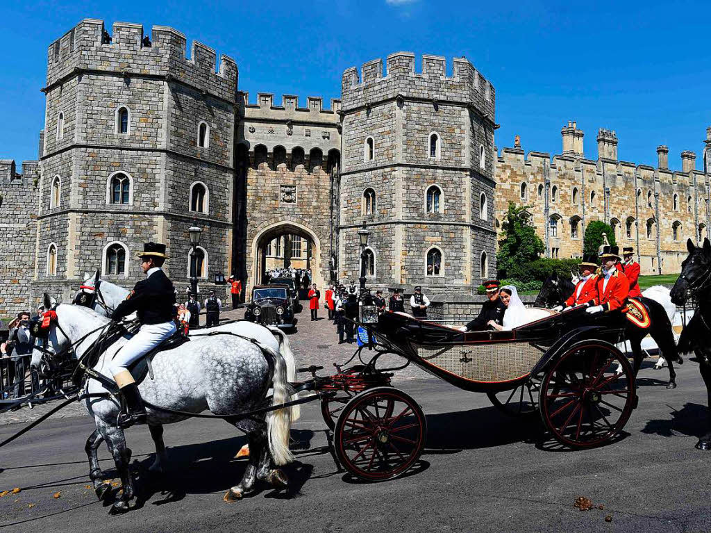 So romantisch verlief die Hochzeit von Prinz Harry und Meghan Markle.