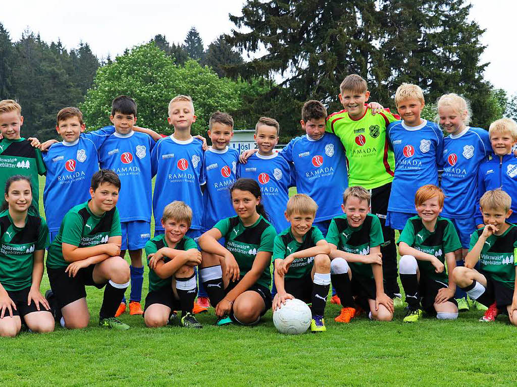 Jugendspiel zwischen Grafenhausen und Berau. Grafenhausen gewann 4 : 0.