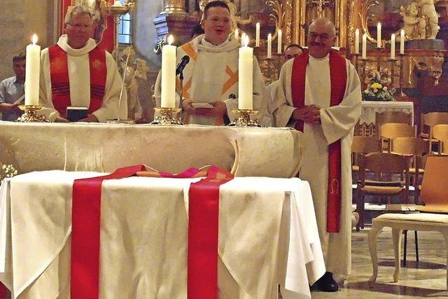 An Pfingsten Geburtstag als Priester