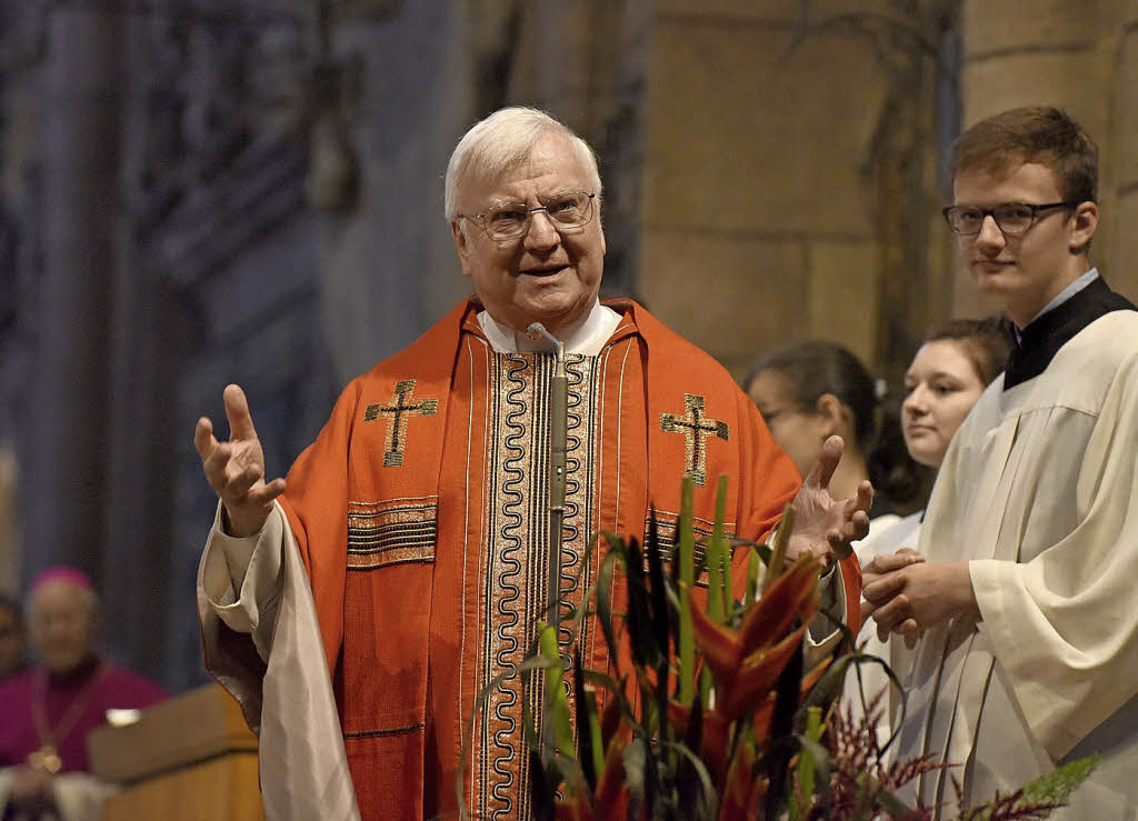 Der Dompfarrer geht Freiburg Badische Zeitung