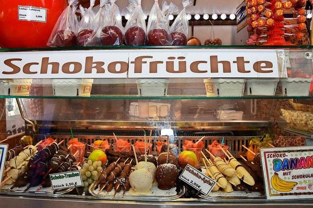 Frchtchen mit Schokolade.  | Foto: Heinz u. Monika Vollmar