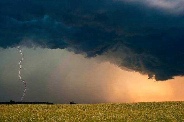 Ab Mittag: Gewitter, Starkregen und Hagel im Sdwesten erwartet