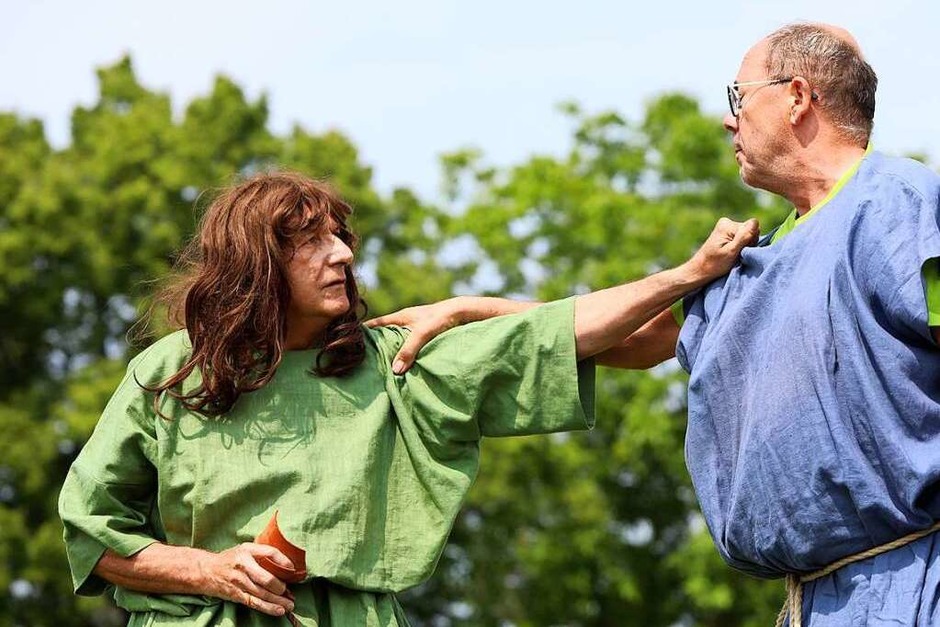 Musik, Theater, römische Köstlichkeiten und typische Handwerkskunst konnten die Besucher am Samstag auf der LGS erleben. (Foto: Christoph Breithaupt) Musik, Theater, römische Köstlichkeiten und typische Handwerkskunst konnten die Besucher am Samstag auf der LGS erleben. (Foto: Christoph Breithaupt)