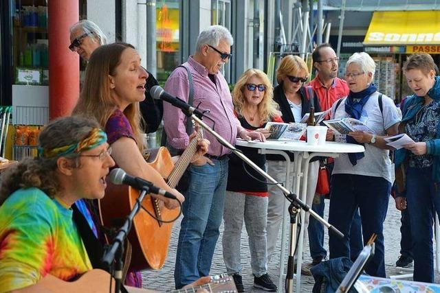 Mitsing-Konzert der BZ: Eine Polonaise auf dem Marktplatz