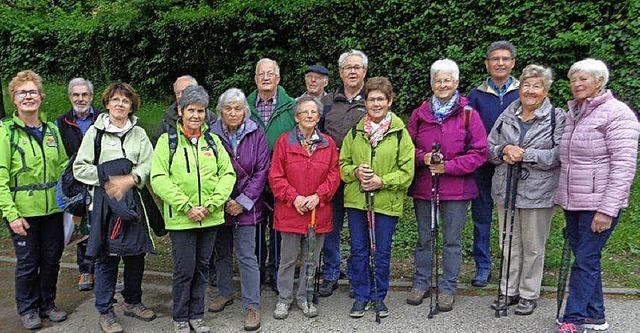 <BZ-FotoAnlauf>Tag des Wanderns:</BZ-F...chwarzwaldvereins auf den Weg machte.   | Foto: privat