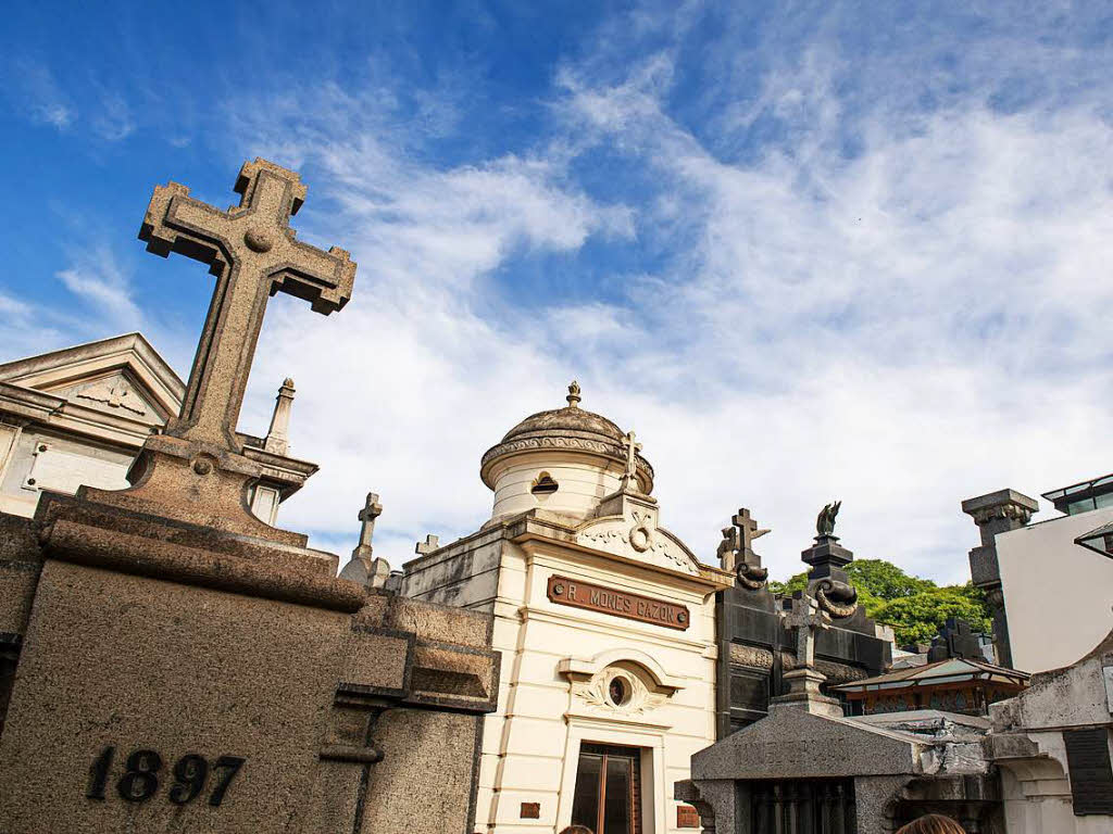 Friedhof La Recoleta in Buenos Aires