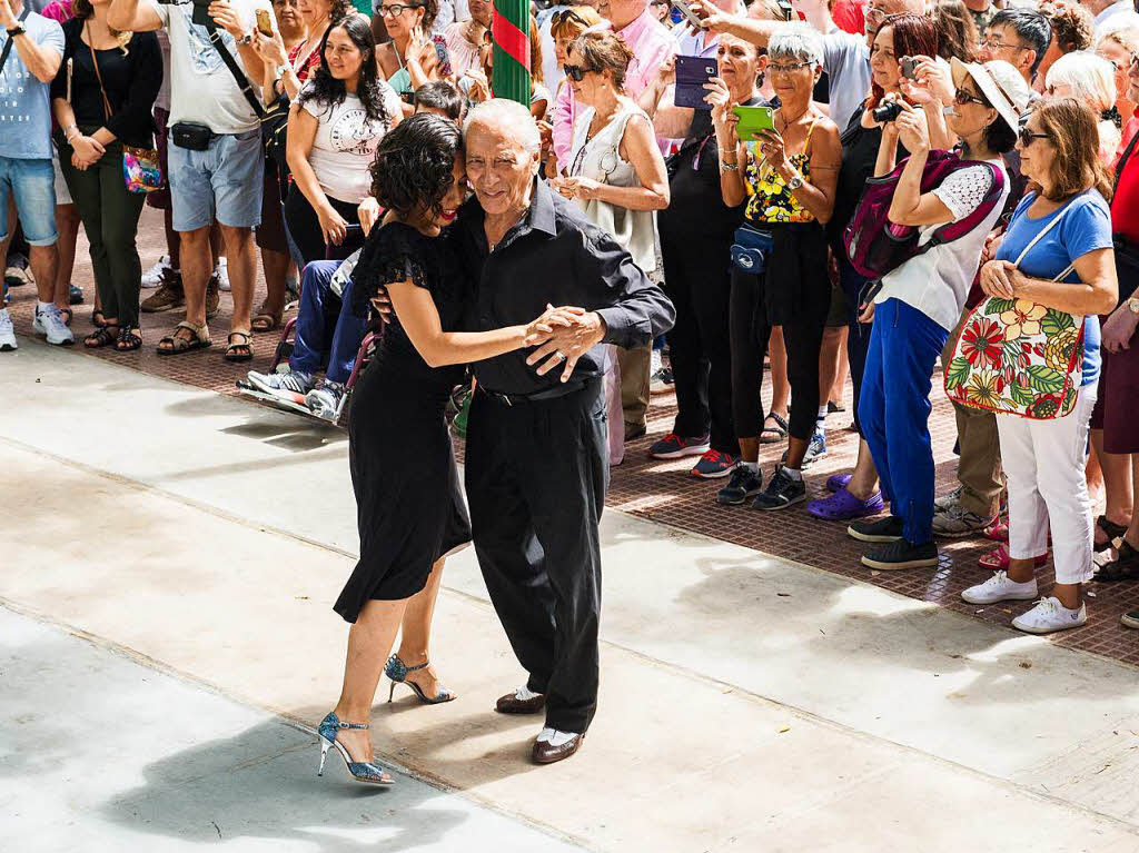 Der Tango ist in Buenos Aires allgegenwrtig