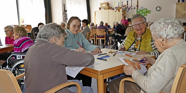 Wie ist die pflegerische Versorgung in...etenheim des evangelischen Altenwerks.  | Foto: Peter gerigk