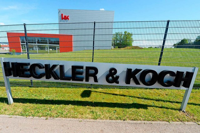 Die Firmenzentrale von Heckler und Koch  | Foto: dpa