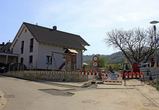 Das Baugebiet Holzweg III erfordert noch einige Investitionen der Gemeinde.  | Foto: Jennifer Ruh