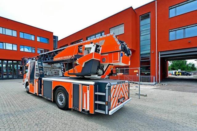 Die Freiburger Feuerwehr bezieht ihren acht Millionen Euro teuren Neubau