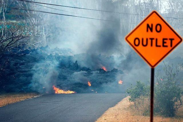 Fotos: Vulkanausbruch auf Hawaii