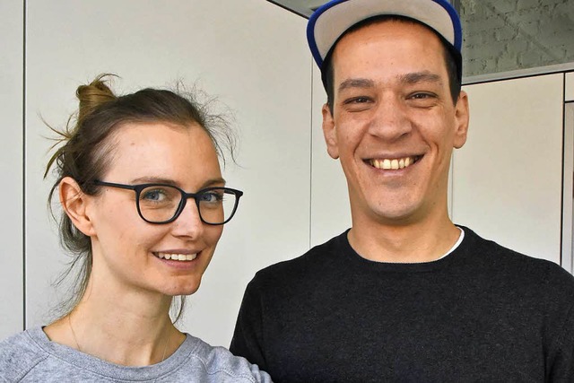 Das Freiburger Paar Corinna Rauer und ...mit Hilfe einer Crowdfunding-Kampagne.  | Foto: Michael Bamberger