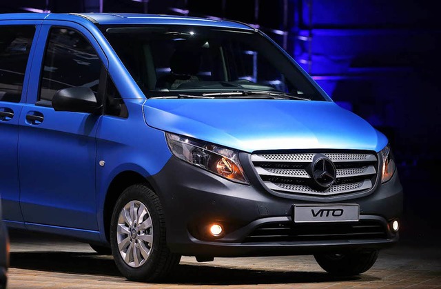 Den Mercedes-Benz Transporter Vito ruf...mler  kndigte Widerspruch dagegen an.  | Foto: dpa