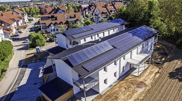 Fotovoltaikanlage der Ettenheimer Brg...G auf den Flchlingsheimen im Marbach.  | Foto: Ettenheimer Brgerenergiegenossenschaft