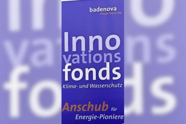 Badenova untersttzt sieben innovative Energie-Projekte in Freiburg und der Region