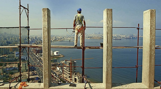 Blick auf Beirut von der Baustelle aus  | Foto: 3Rosen (deutschfilm)