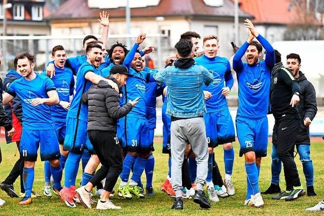 Der FC Waldkirch wird nach Lokalderby den Aufstieg feiern