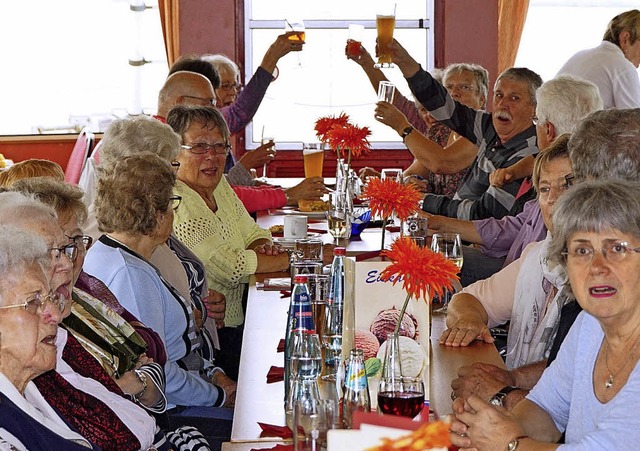 Die Senioren aus Breisach, Neuf-Brisac...m gemeinsamen  Ausflug auf dem Rhein.   | Foto: Privat