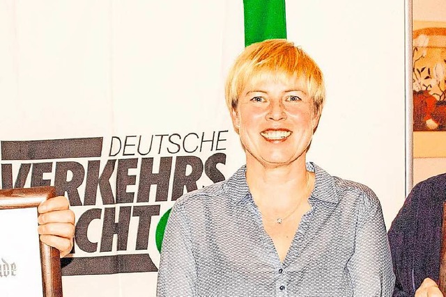 Michaela Jehle, Vorsitzende der Verkehrswacht im Landkreis Waldshut  | Foto: Peter Rosa