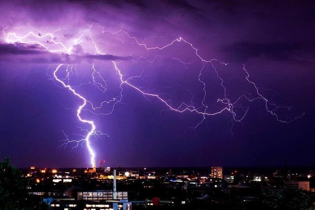 Wetterdienst warnt vor extremen Unwettern in Teilen des Sdwestens