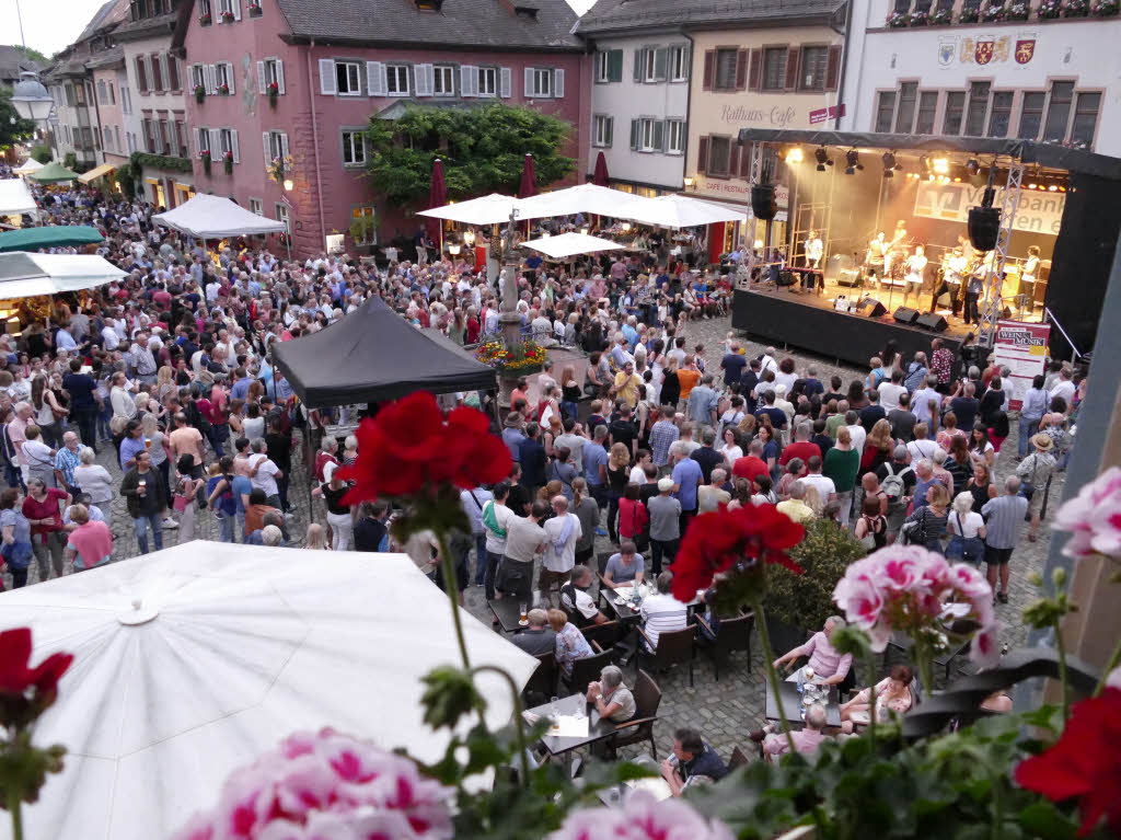 Impressionen vom Musikfestival Wein und Musik in der Staufener Altstadt