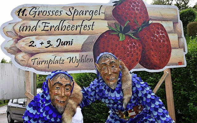 Die Zotteli freuen sich  auf das  Spargel-und Erdbeerfest.   | Foto: Heinz Vollmar