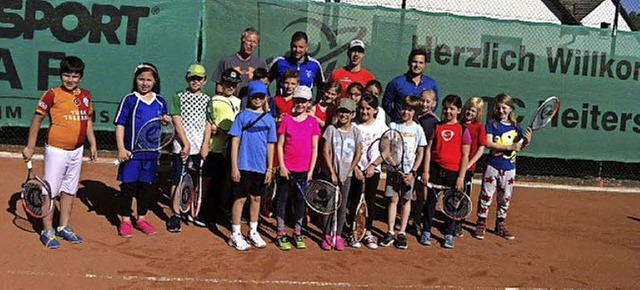 Johanniterschler bei den Tennisaktionstagen   | Foto: Privat