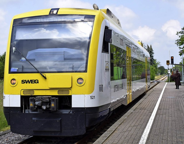 Soll umweltfreundliche in die Zukunft fahren: die Ortenau-S-Bahn.  | Foto: Michaela Gabriel