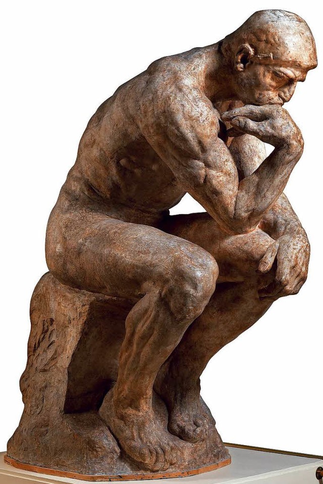 Statt klug klingende Sprche zu posten: lieber mal nachdenken.  | Foto: Muse Rodin (photo Christian Baraja)