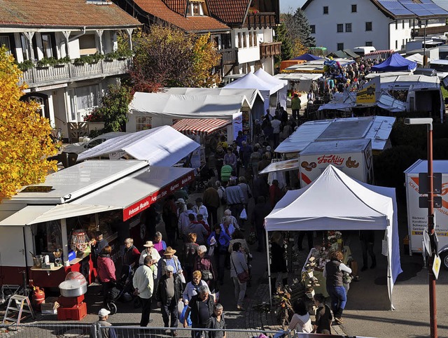 Der  Chilbimarkt wird in der  Bhlstrae bleiben.   | Foto: Ursula Ortlieb