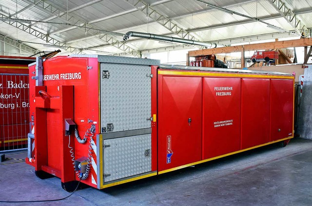 Das &#8222;Holland Fire System&#8220; ...n ein Lastwagen huckepack nehmen kann.  | Foto: Thomas Kunz