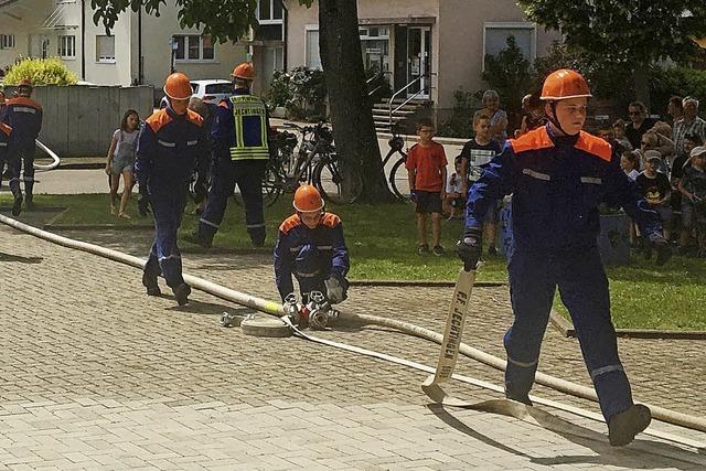 Jugendfeuerwehr zeigt, was sie kann