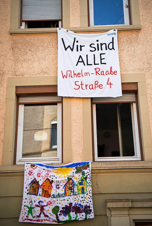 Protest gegen Wohnungsnot in Stuttgart  | Foto: dpa