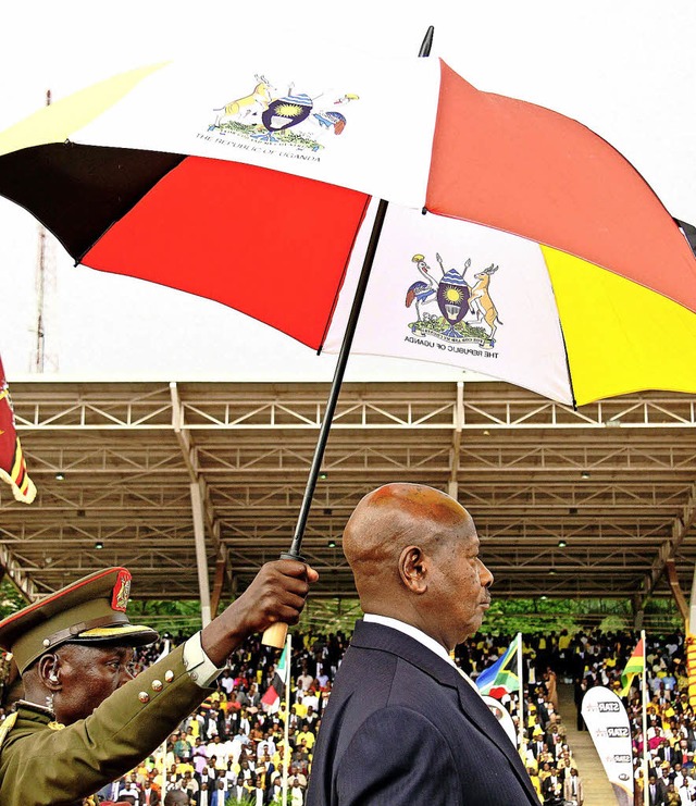 Ein Mann, der nicht abtreten kann: Ugandas Prsident Museveni    | Foto: afp