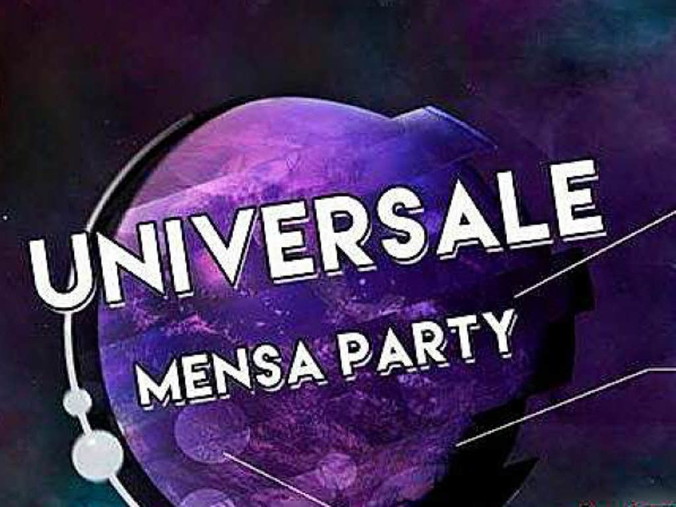 Feiern auf frei Floors in der Mensa In...er  Universale Mensaparty am Mittwoch.  | Foto: Promo