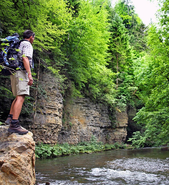 Wildromatisch: die Wutachschlucht   | Foto: dpa