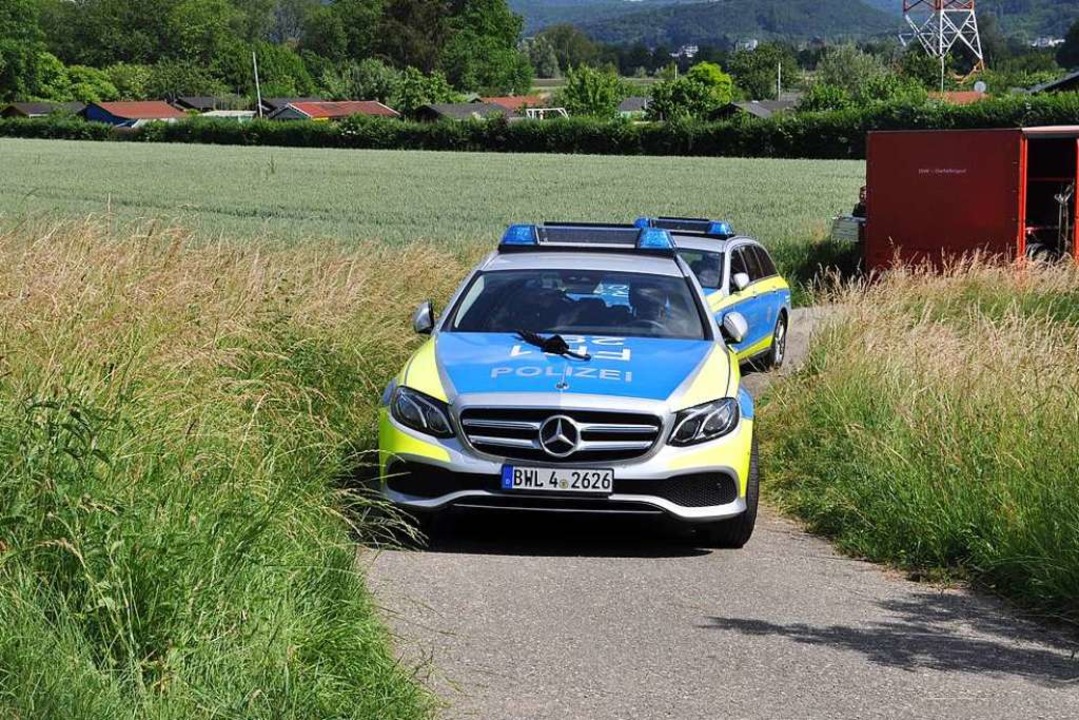 Die Polizei war vor Ort  | Foto: Verena Pichler 