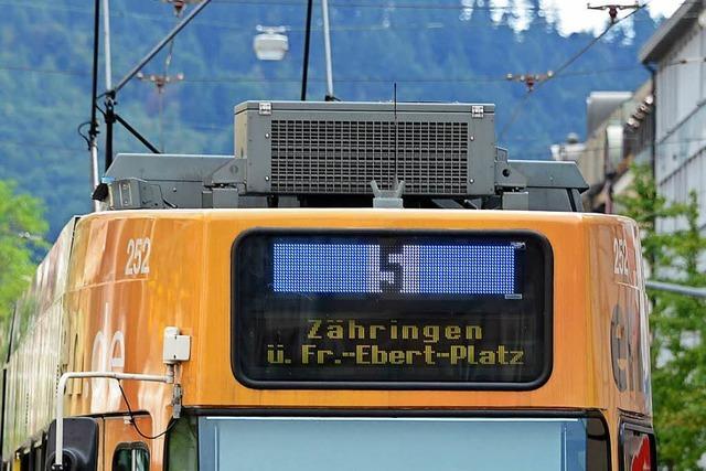 Tramverkehr in Freiburg nach Unfall an der Robert-Koch-Strae wieder freigegeben