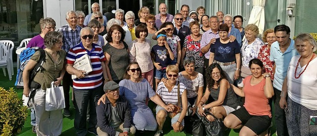Die Lrracher Reisegruppe in Senigallia   | Foto: Stadt Lrrach