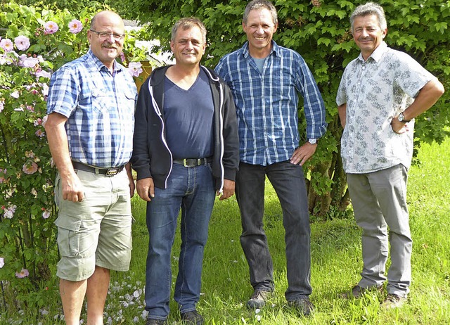 Auf dem Bild zu sehen (von links): Kla...nger, Stephan Gntert, Robert Schreck   | Foto: privat