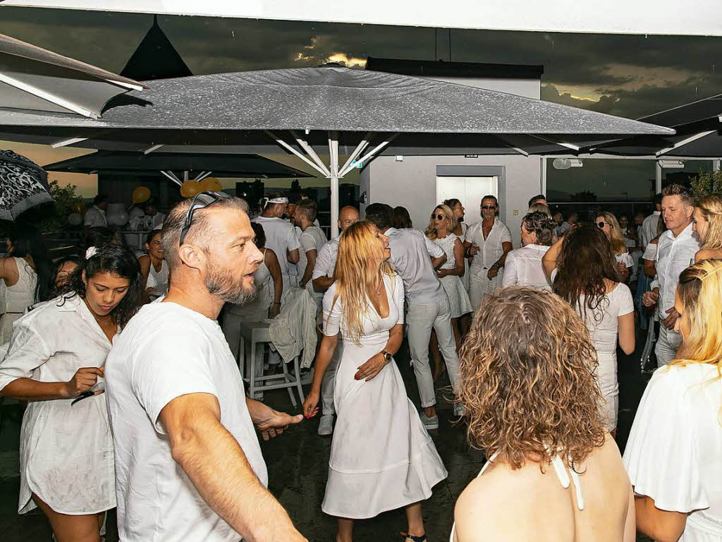 Die White-Party im Skajo fand am Mittwoch bereits zum dritten Mal statt.