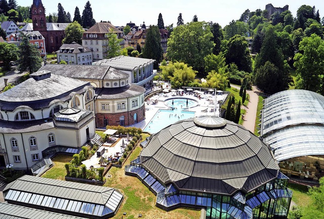 Die  Cassiopeia Therme in Badenweiler ... modernisiert und erweitert werden.     | Foto: Silke Hartenstein