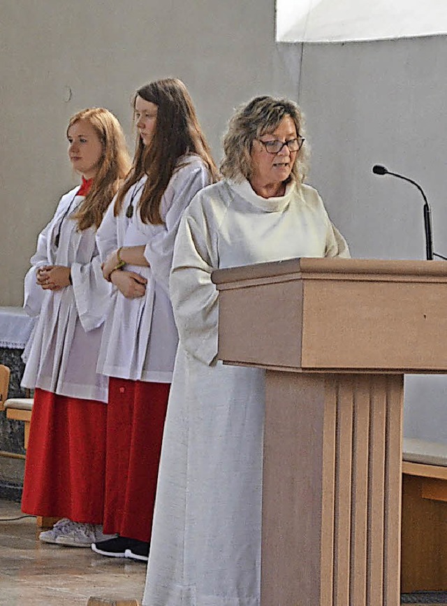 Die Andacht wurde in die Pfarrkirche verlegt.   | Foto: Jrg Schimanski