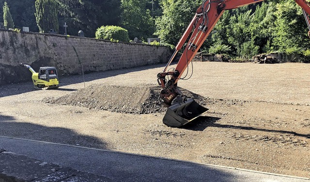 22 Parkpltze sollen am unteren Friedhof entstehen.   | Foto: Stadt Herbolzheim