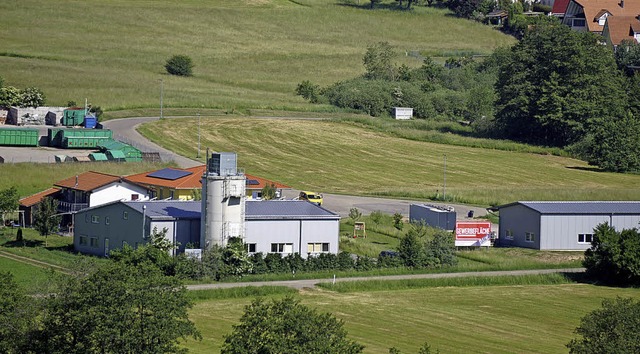 Im Gewerbegebiet Baumwiesen in hlinge...ratmeter Gewerbeflche zur Verfgung.   | Foto: Werner Steinhart