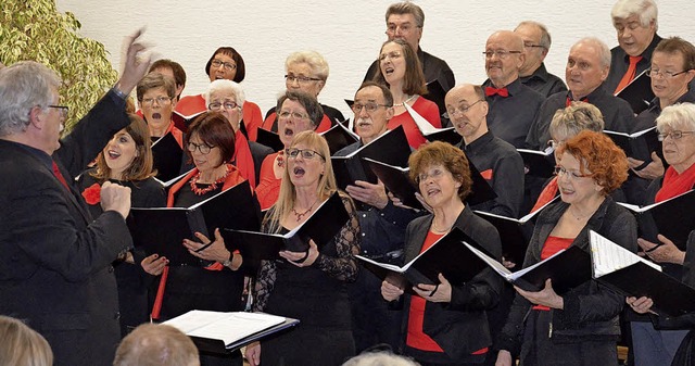 &#8222;Viva la musica&#8220; &#8211; d...  bald 175 Jahre alten  Chor eignen.    | Foto: Schopferer/Langelott