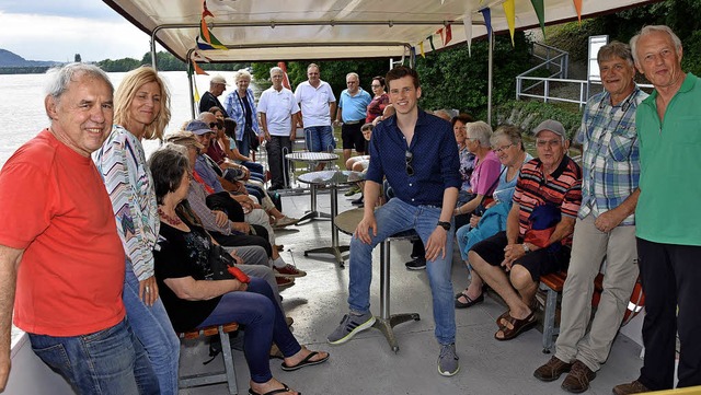 Voll ausgebucht war die Rheinfhre bei der 20. Fahrt des SPD-Ortsvereins.   | Foto: Heinz Vollmar