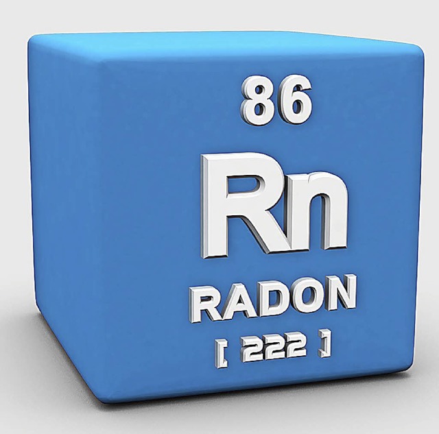 Gilt als Auslser von Lungenkrebs: Radon-222   | Foto: Adobe.com
